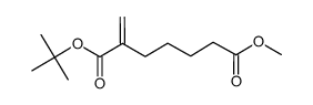 1-tert-butyl 7-methyl 2-methyleneheptanedioate Structure