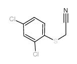 2-[(2,4-DICHLOROPHENYL)THIO]ACETONITRILE structure