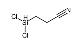 3-(Dichlorosilyl)propanenitrile结构式