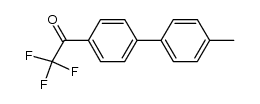 2,2,2-trifluoro-1-(4'-methyl-[1,1'-biphenyl]-4-yl)ethanone structure