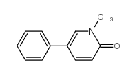 1-Methyl-5-phenyl-1,2-dihydro-2-oxopyridine Structure