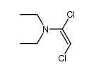 diethyl-(1,2-dichloro-vinyl)-amine Structure