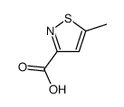 5-Methyl-isothiazole-3-carboxylic acid结构式