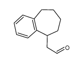 (6,7,8,9-tetrahydro-5H-5-benzocycloheptenyl)acetaldehyde结构式