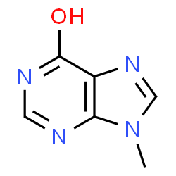 9H-Purin-6-ol, 9-methyl- (9CI) picture