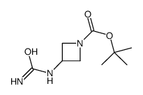 tert-butyl 3-(carbamoylamino)azetidine-1-carboxylate Structure