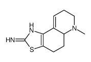 (5aR)-6-methyl-5,5a,7,8-tetrahydro-4H-[1,3]thiazolo[4,5-f]quinolin-2-amine结构式