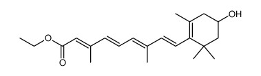 rac全反式3-羟基视黄酸乙酯结构式
