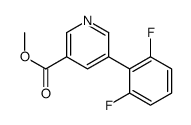 methyl 5-(2,6-difluorophenyl)pyridine-3-carboxylate图片