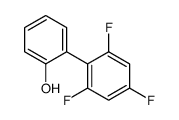 2-(2,4,6-trifluorophenyl)phenol Structure