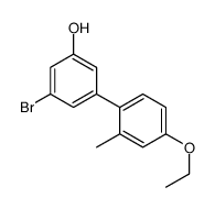 3-bromo-5-(4-ethoxy-2-methylphenyl)phenol Structure