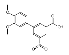 3-(3,4-dimethoxyphenyl)-5-nitrobenzoic acid结构式