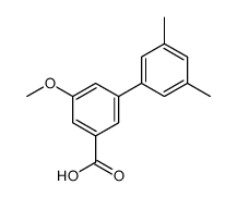 3-(3,5-dimethylphenyl)-5-methoxybenzoic acid Structure