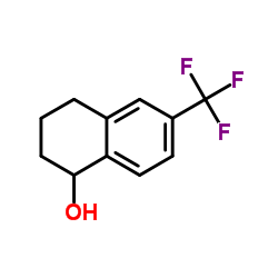 6-(Trifluoromethyl)-1,2,3,4-tetrahydro-1-naphthalenol Structure