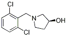 (S)-1-(2,6-Dichloro-benzyl)-pyrrolidin-3-ol structure