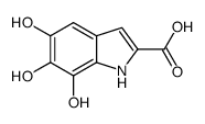 1H-Indole-2-carboxylicacid,5,6,7-trihydroxy-(9CI)结构式