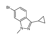 6-Bromo-3-cyclopropyl-1-methyl-1H-indazole picture