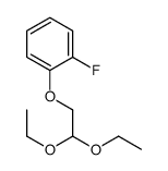 1-(2,2-diethoxyethoxy)-2-fluorobenzene Structure