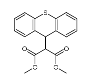 9-bismethoxycarbonylmethylthioxanthen结构式