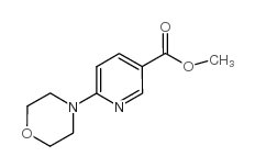 methyl 6-morpholinonicotinate Structure