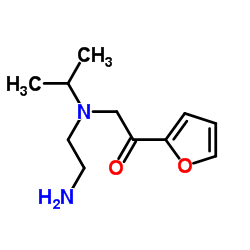 2-[(2-Aminoethyl)(isopropyl)amino]-1-(2-furyl)ethanone结构式