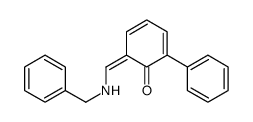 6-[(benzylamino)methylidene]-2-phenylcyclohexa-2,4-dien-1-one结构式