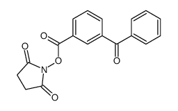 (2,5-dioxopyrrolidin-1-yl) 3-benzoylbenzoate结构式