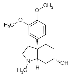 (+)-Mesembranol Structure