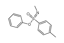 O-phenyl N-methyl toluene-4-sulphonimidate结构式