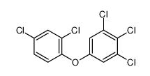 1,2,3-trichloro-5-(2,4-dichlorophenoxy)benzene结构式