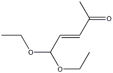 3-Penten-2-one, 5,5-diethoxy-, (E)- (9CI) Structure