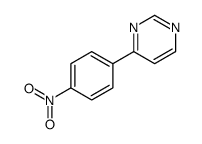 4-(4-Nitrophenyl)pyrimidine structure