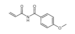 N-acryloylbenzamide Structure