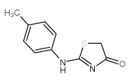 2-P-TOLYLAMINO-THIAZOL-4-ONE structure