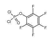 pentafluorophenyl phosphorodichloridate Structure