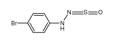 (4-bromo-phenyl)-sulfinyl-hydrazine Structure