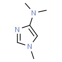 1H-Imidazol-4-amine,N,N,1-trimethyl-(9CI) Structure