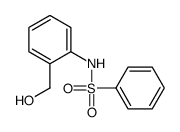 N-[2-(hydroxymethyl)phenyl]benzenesulfonamide结构式