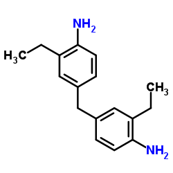 4,4'-Methylenebis(2-ethylaniline) structure