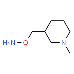Piperidine, 3-[(aminooxy)methyl]-1-methyl- (9CI) Structure