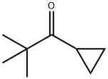 1-环丙基-2,2-二甲基丙烷-1-酮结构式