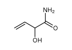 2-hydroxy-but-3-enoic acid amide Structure