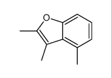 Benzofuran,2,3,4-trimethyl- structure