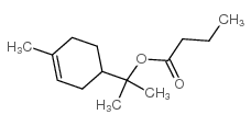 terpinyl butyrate Structure
