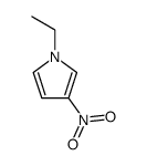 1H-Pyrrole,1-ethyl-3-nitro-(9CI) Structure