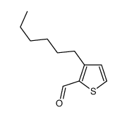 3-己基噻吩-2-甲醛结构式