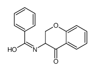 N-(4-Oxo-3-chromanyl)benzamide Structure