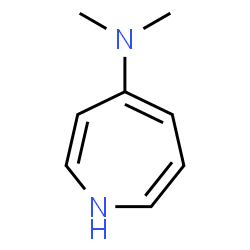 Azacyclohepta-1,2,4,6-tetraen-5-amine,N,N-dimethyl-(9CI) structure