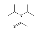 Ethanethioamide,N,N-bis(1-methylethyl)- Structure