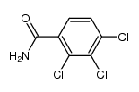 2.3.4-Trichlorbenzamid Structure